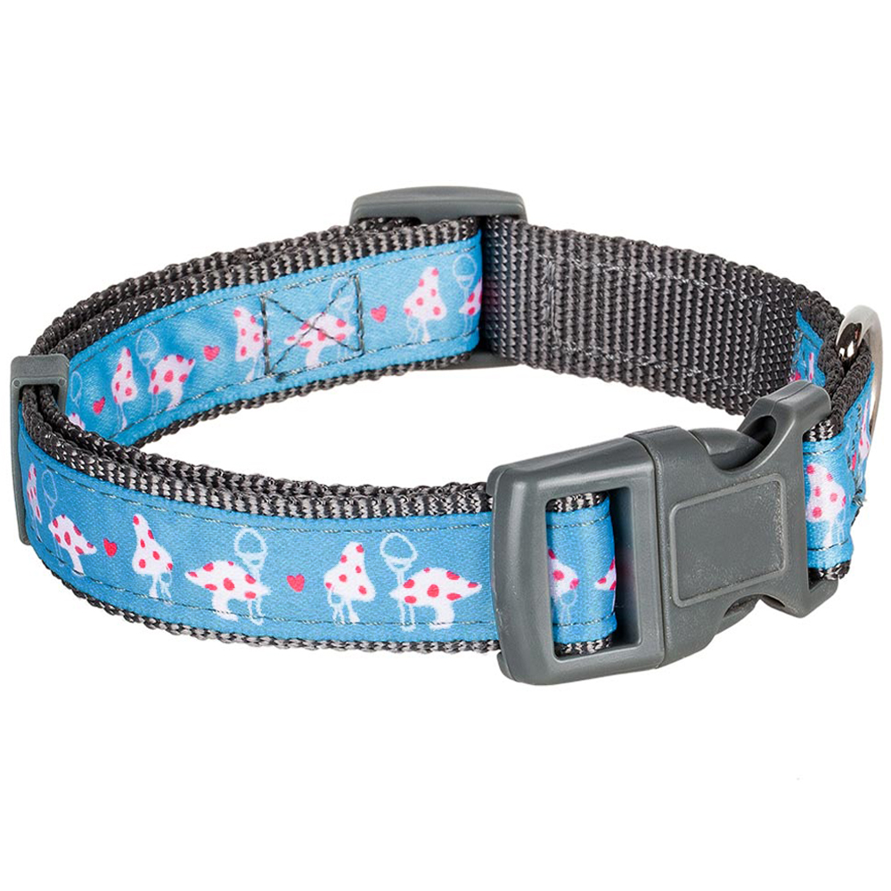 Blueberry Pet Nylon Fabric Small Large Dog Collar Pink Foral & Multi Patterns eBay